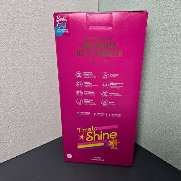 Barbie X Stanley SuperStar Barbie 40 oz Tumbler Limited Edition NIB - Picture 3 of 4